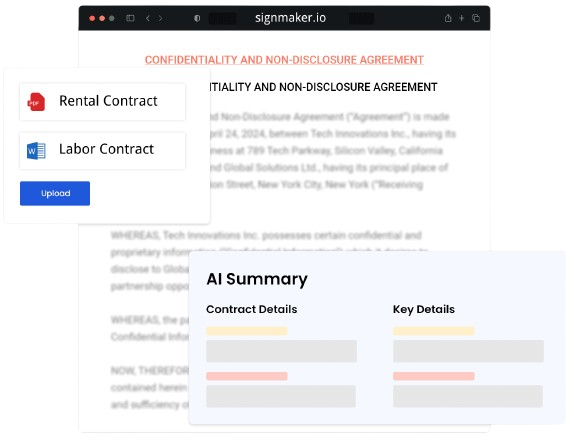 AI Contract Summary Generator